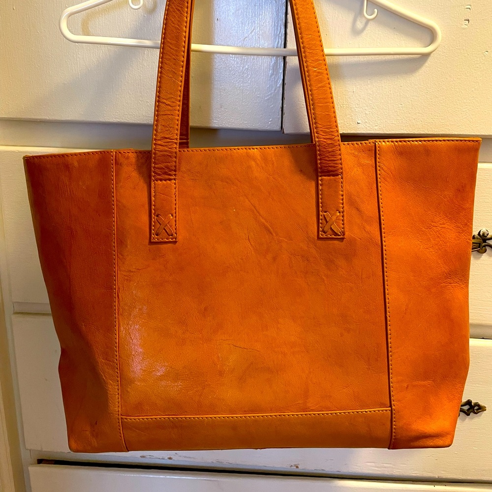Noonday Collection Modern Leather Tote
